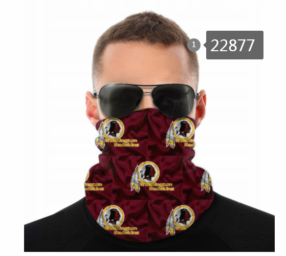 2021 NFL Washington Redskins #51 Dust mask with filter